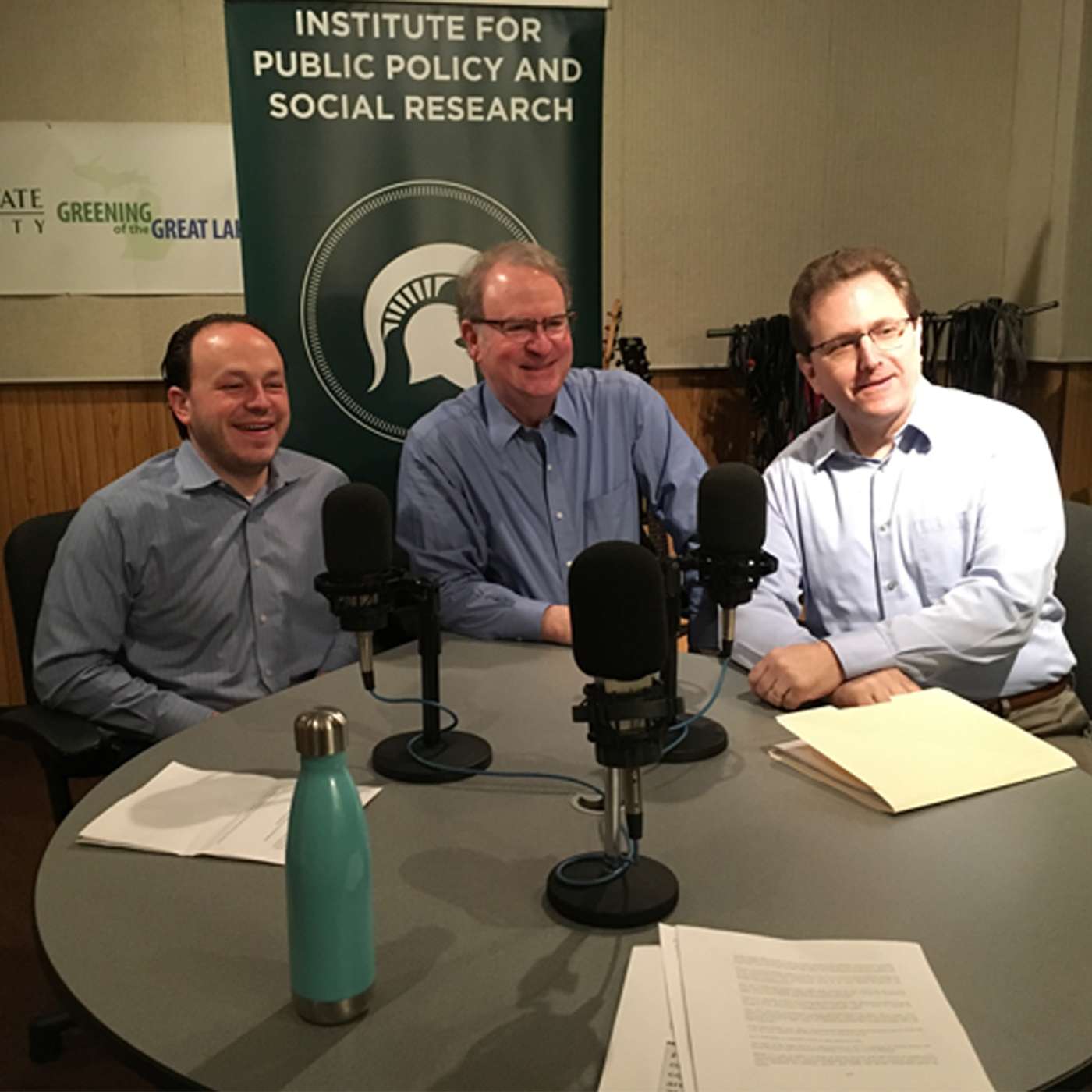 IPPSR State of the State podcast focuses on Coronavirus impact on politics and the economy episode artwork