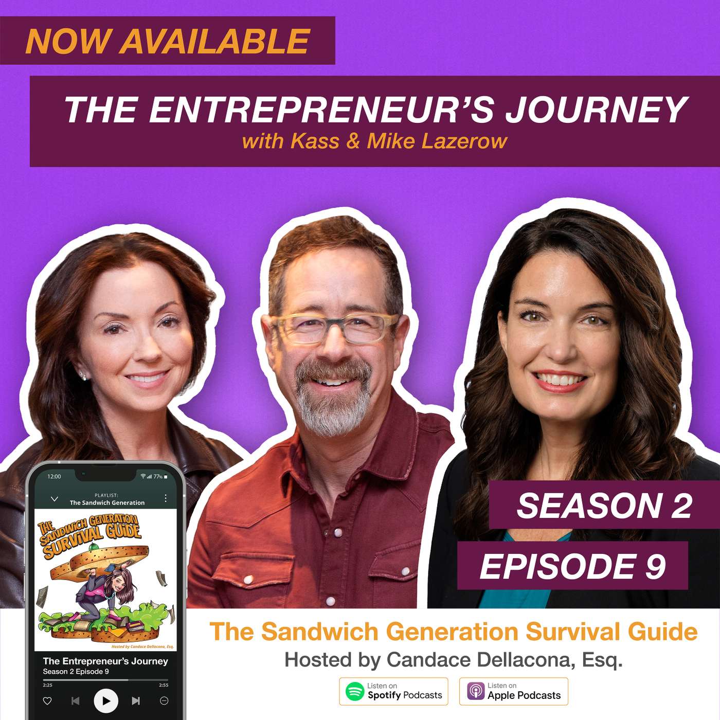 The Entrepreneur's Journey with Kass and Mike Lazerow