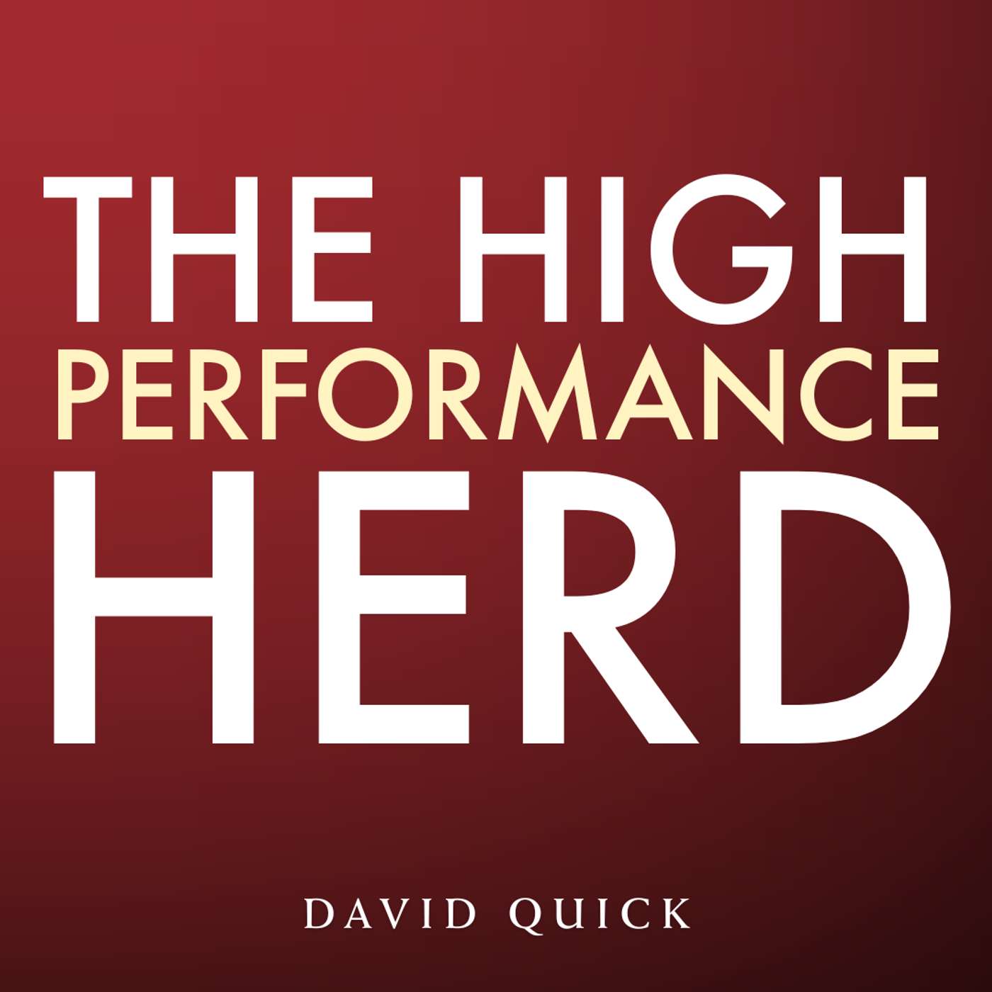 The High Performance Herd cover art