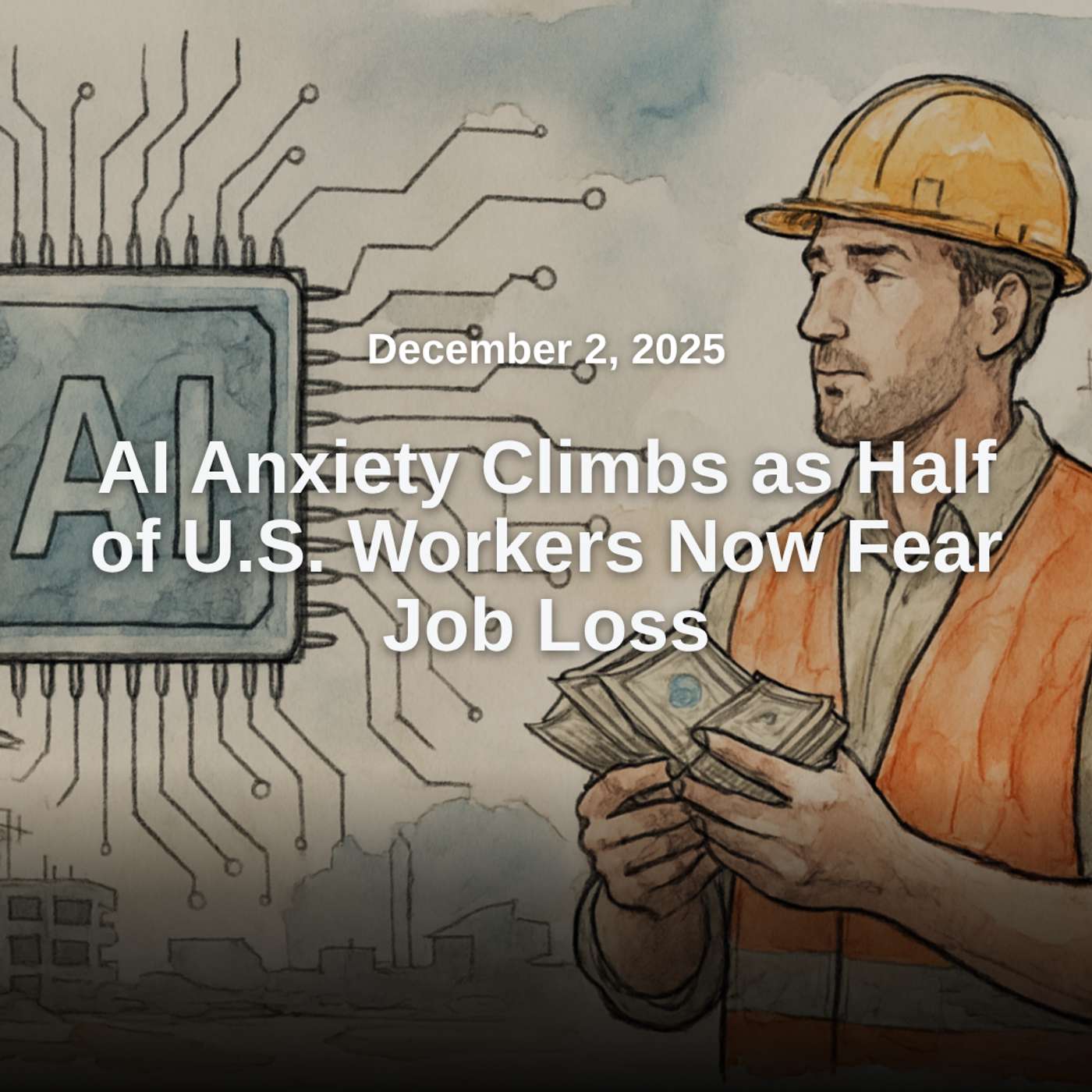 AI Anxiety Climbs as Half of U.S. Workers Now Fear Job Loss