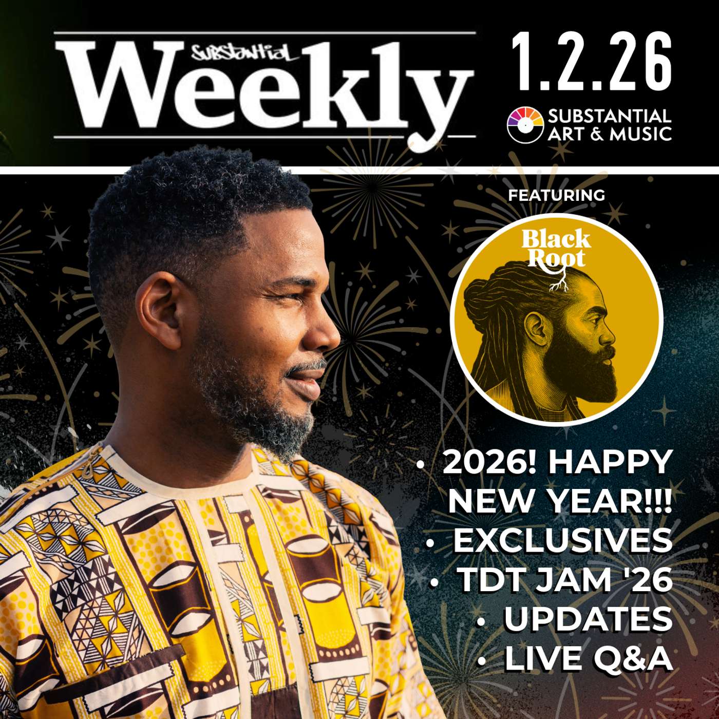 1.2.26 - Happy New Year, TDT Jam '26 Update + Live Q&A feat. Black Root episode artwork