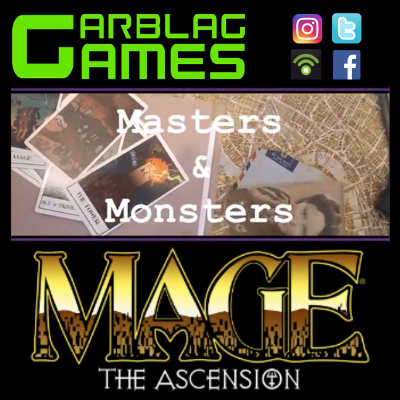 Masters & Monsters - Episode 9 - Mage the Ascension - Elsewhere episode artwork