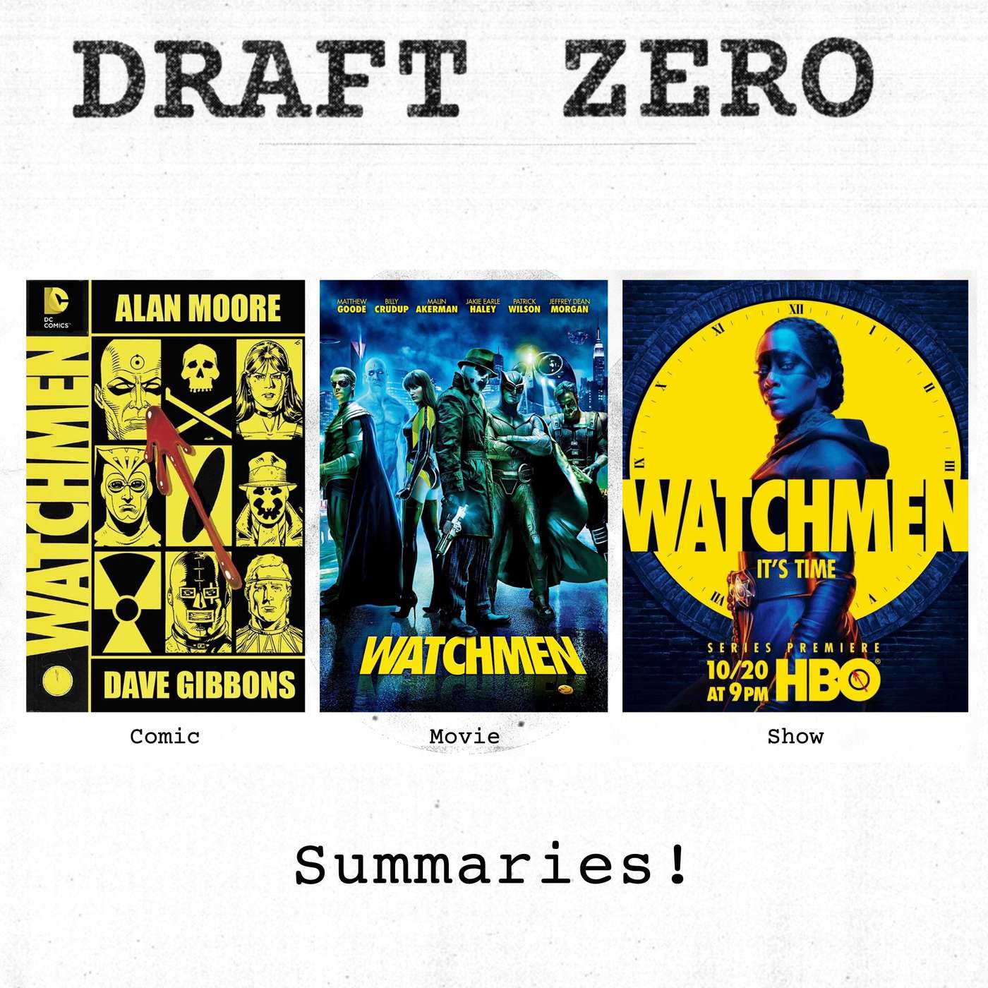 Draft Zero: a screenwriting podcast