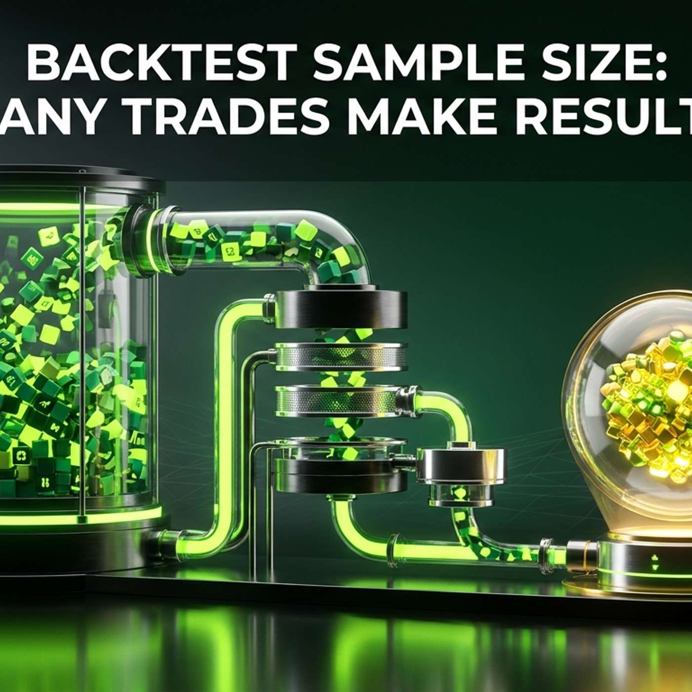 Backtest Sample Size: How Many Trades Make Results Real
