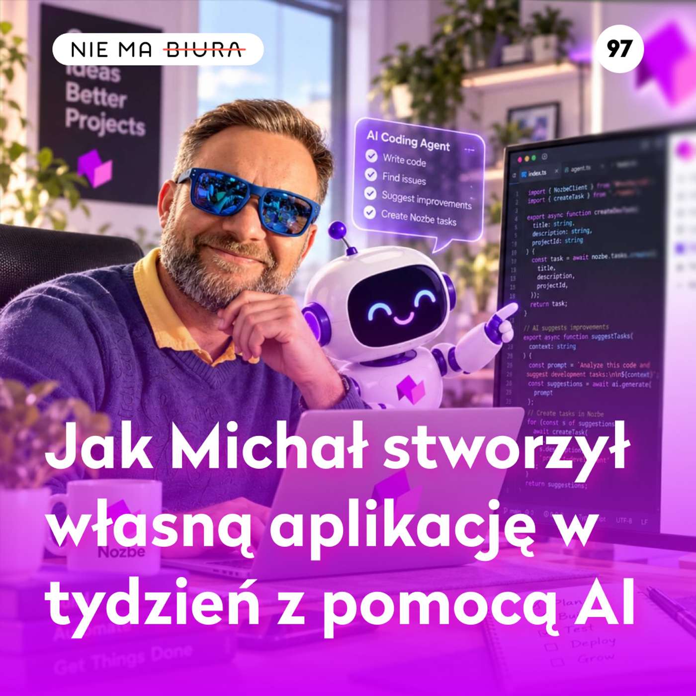 Jak Michał z pomocą AI w tydzień stworzył własną aplikację