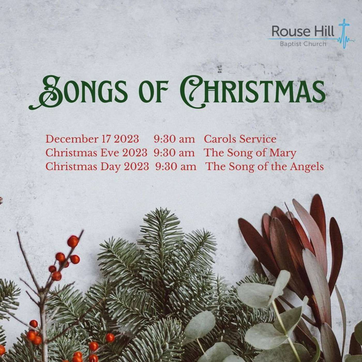 25th Dec - Songs Of Christmas - The Songs Of The Angels