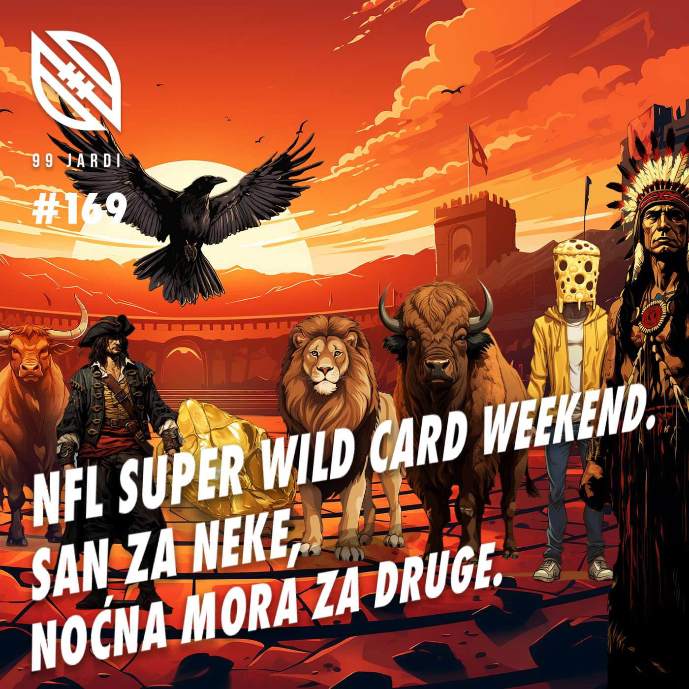 99 jardi 169 NFL Super Wild Card - san za neke, noćna mora za druge | Kome je divizijska runda kraj? episode artwork