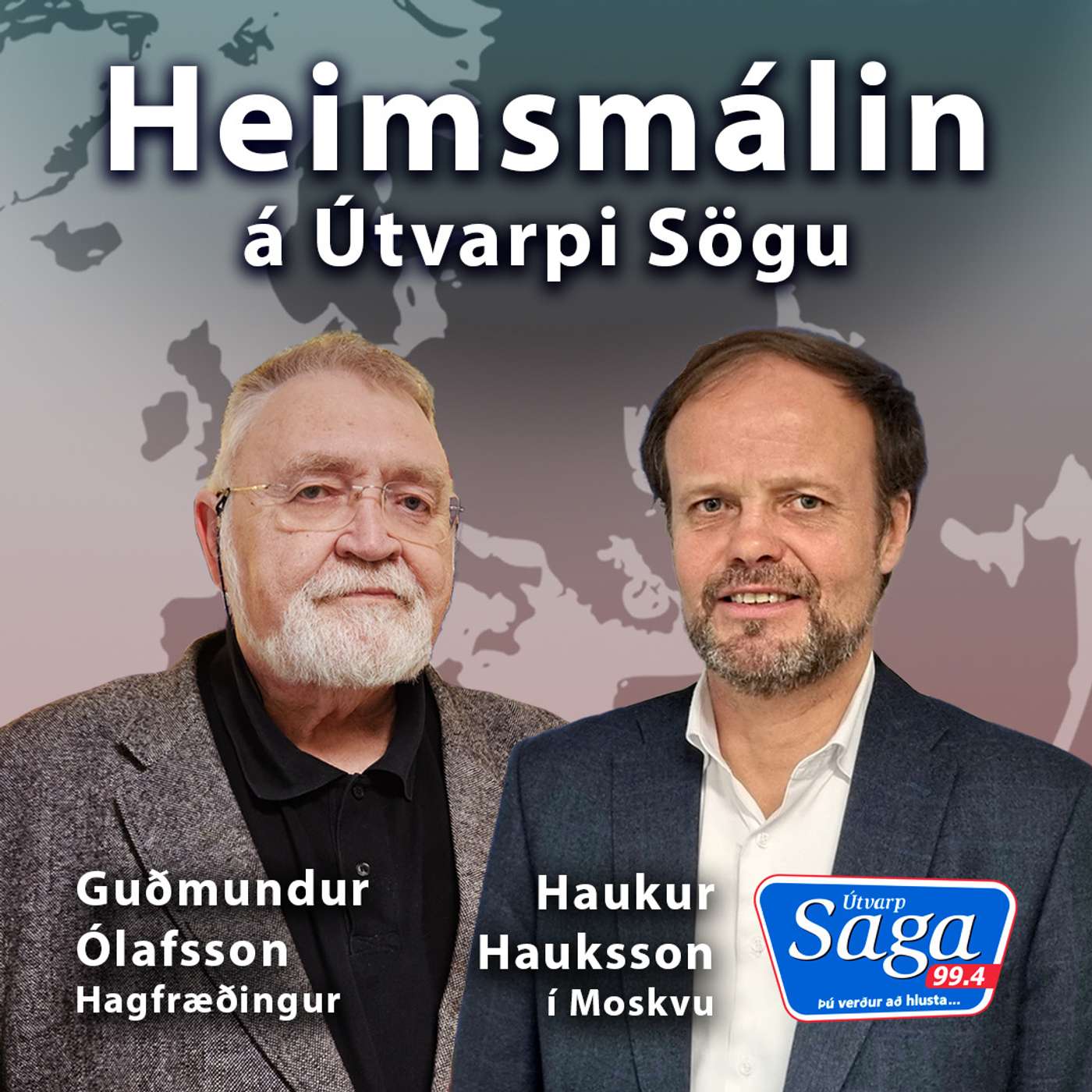 Haukur Hauksson Moskvu og Guðmundur Ólafsson hagfræðingur - kosningar í Rússlandi episode artwork