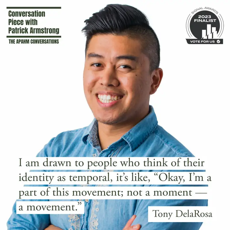 REPLAY | Tony DelaRosa: The APAHM Conversations