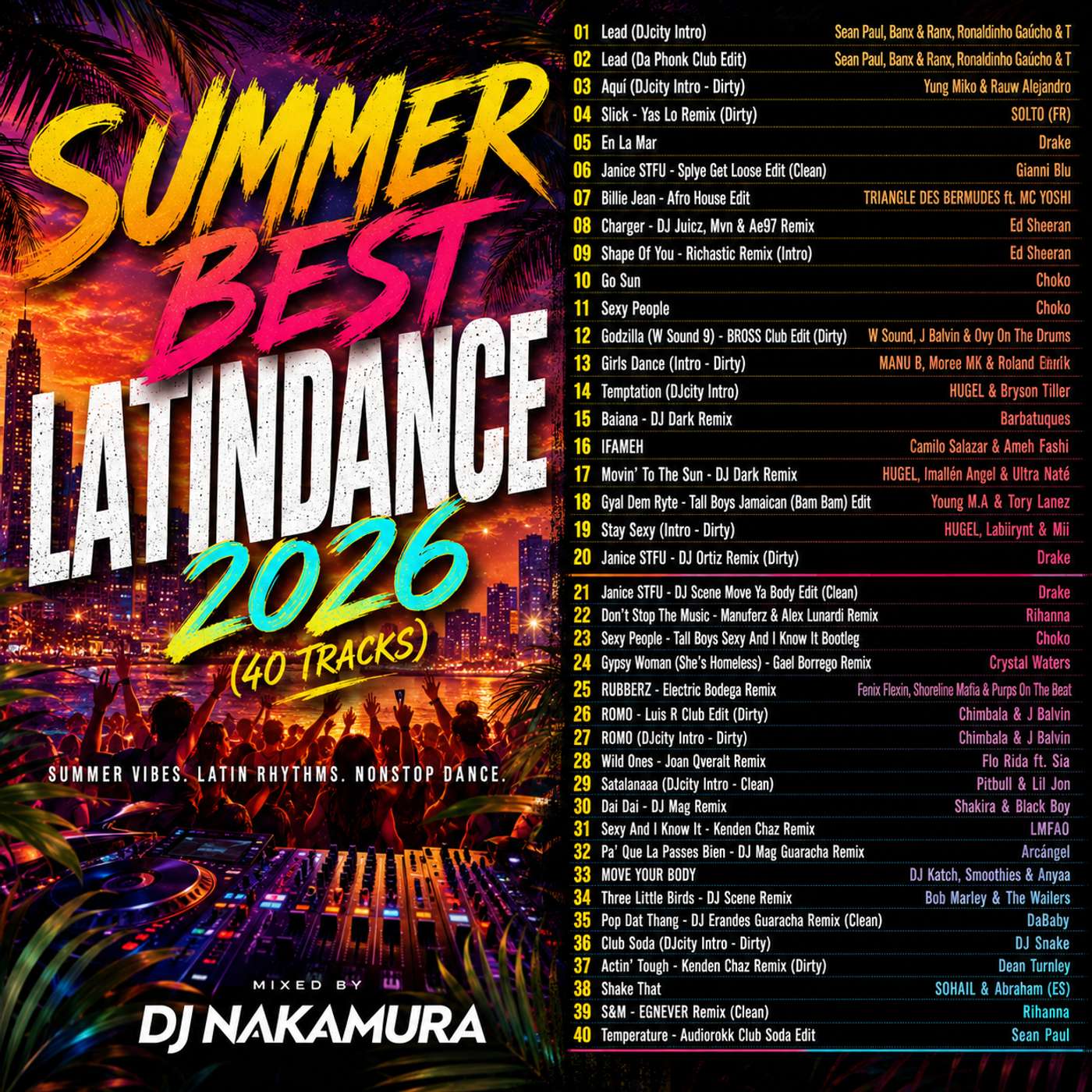 SUMMER BEST LATINDANCE 2026/DJ NAKAMURA episode artwork