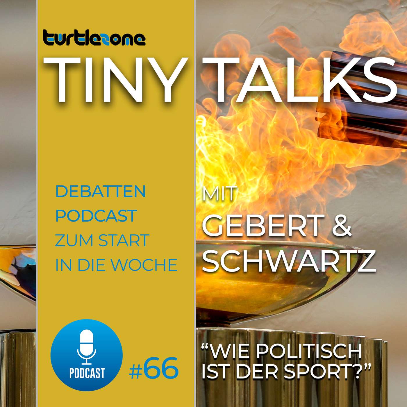 Turtlezone Tiny Talks - Der Debatten-Podcast mit Gebert und Schwartz
