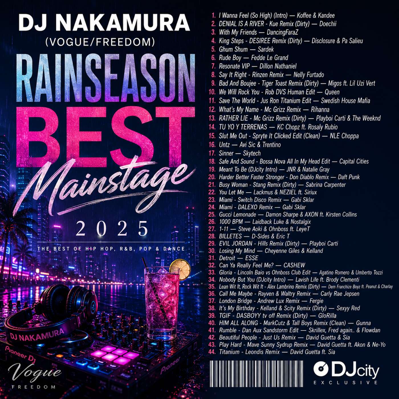 RAINSEASON BEST MAINSTAGE 2025/DJ NAKAMURA episode artwork