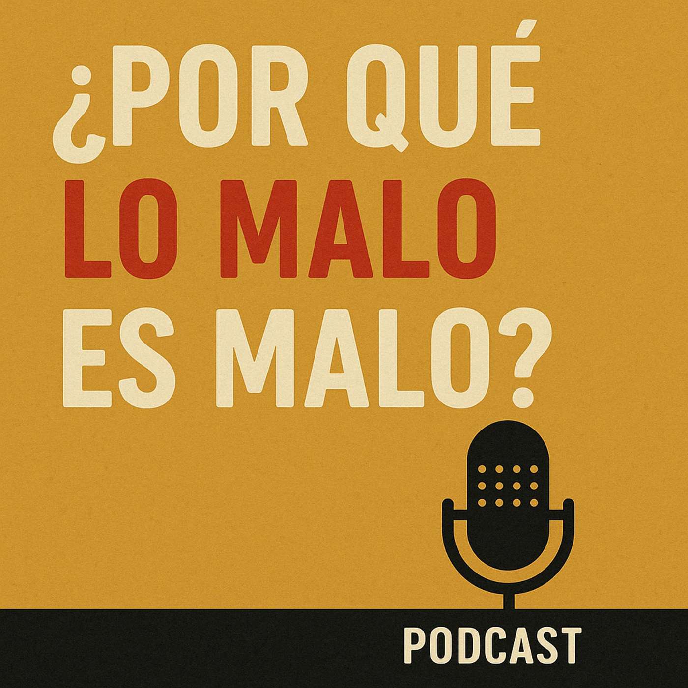 ¿Por qué está mal lo que está mal? (De nuestro culto del 13/04/2025) episode artwork