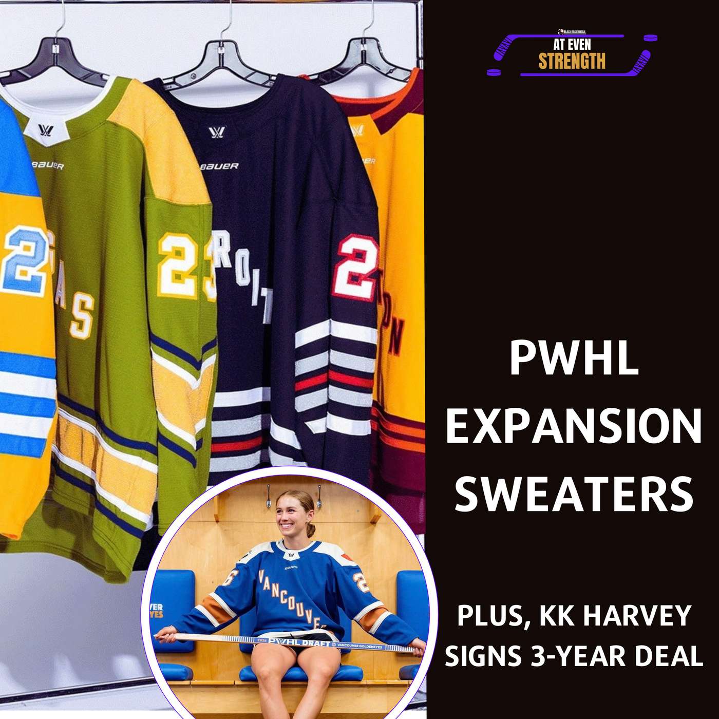 Play PWHL Expansion Jerseys REVEALED, KK Harvey’s 3-Year Deal & What Training Camp Rosters Tell Us About Season 4
