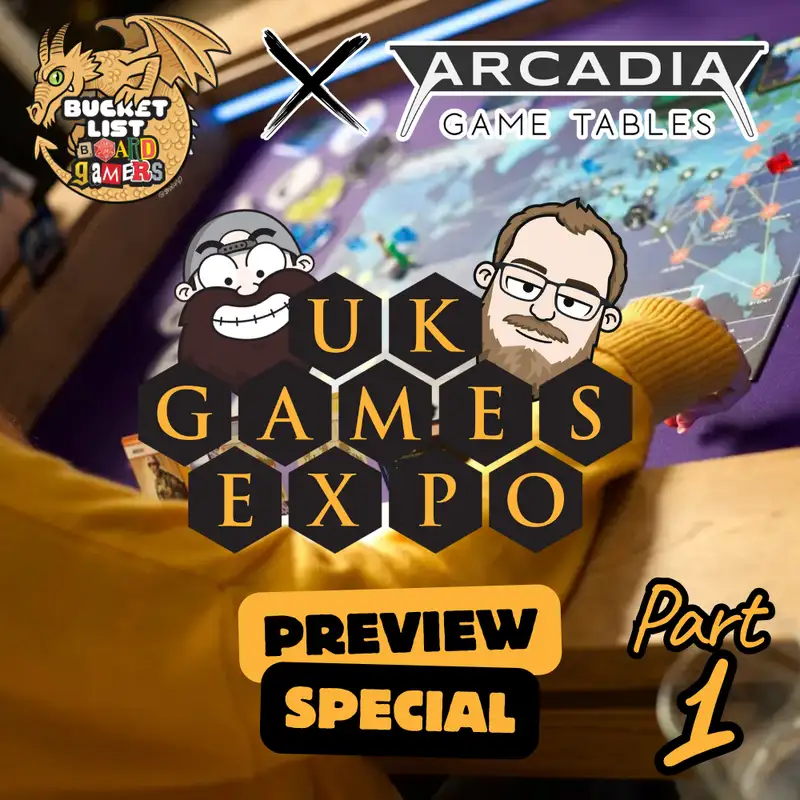 Every Great Game Deserves a Great Table! We Talk UKGE with Mark from Arcadia Tables... and More!