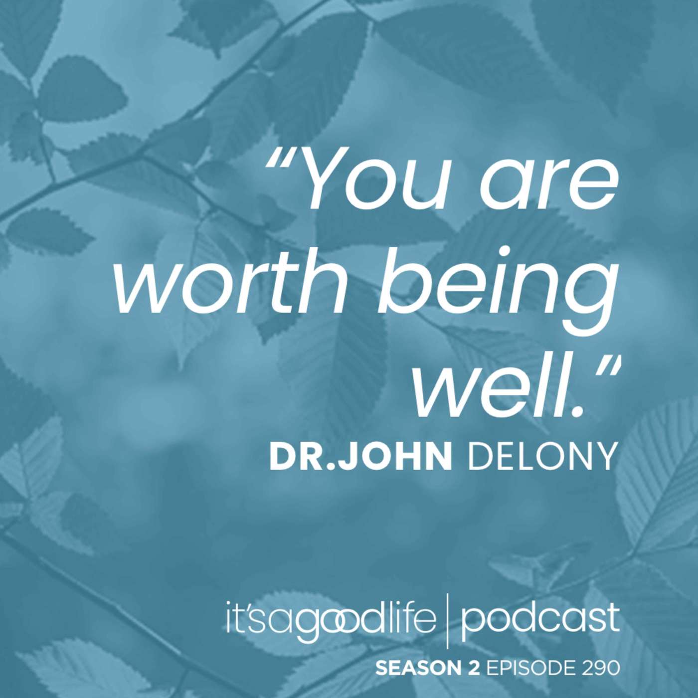 S2E290 How to Build a Non-Anxious Life with Dr. John Delony