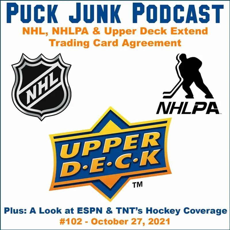 NHL, NHLPA, Upper Deck Extend Trading Card Deal