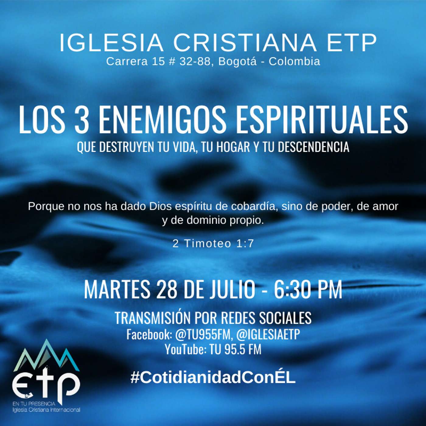 Charlas Iglesia ETP | Pastores Luis Salas y Jeannette Noguera, Iglesia ETP