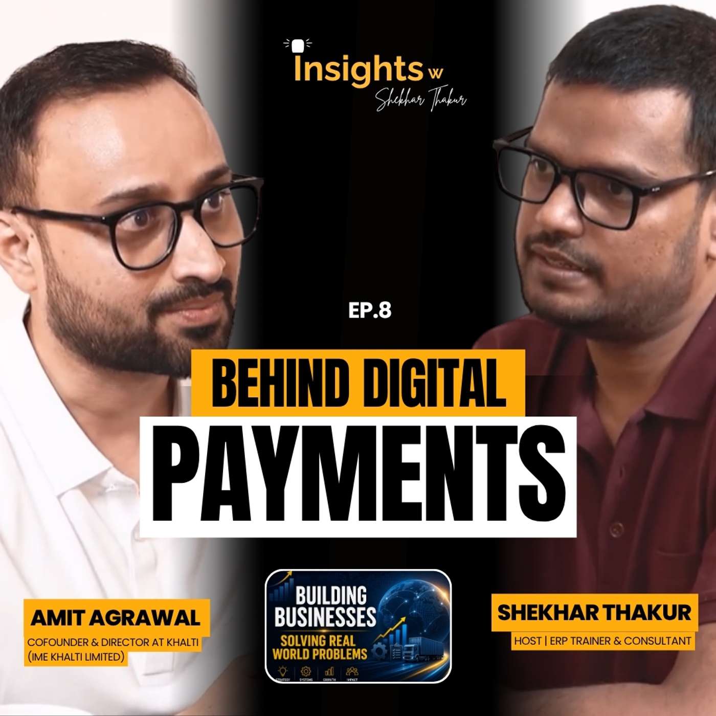 Amit Agrawal on Digital Payments & AI | Insights with Shekhar Thakur | EP 8 episode artwork