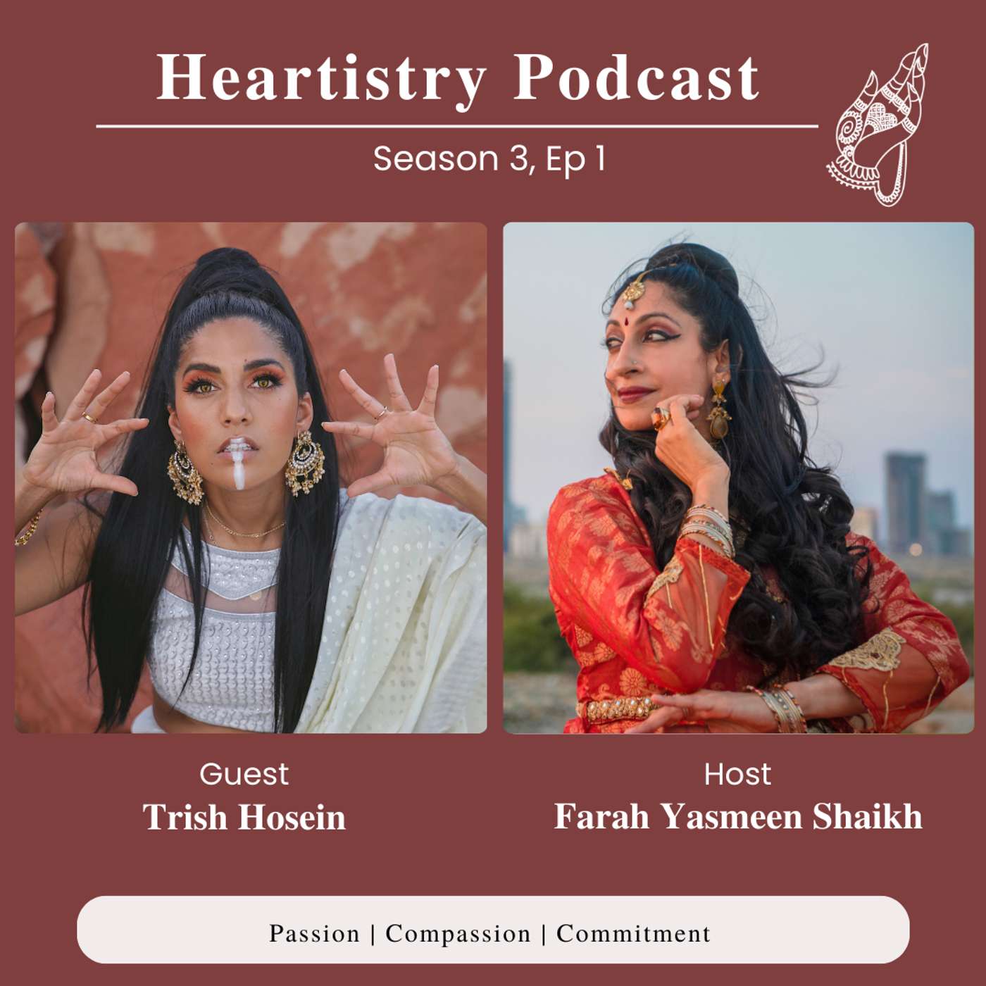 S3 Ep 1 - Trish Hosein - Musician, Spoken Word Artist, Visual Artist episode artwork