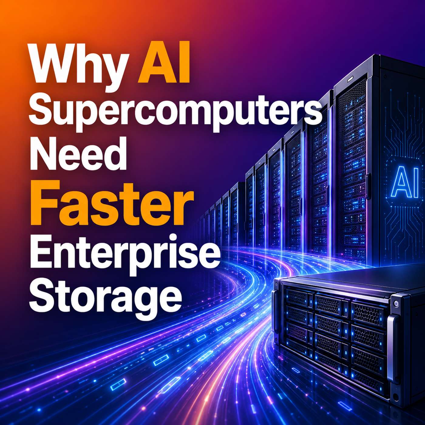 Why AI Supercomputers Need Faster Enterprise Storage?