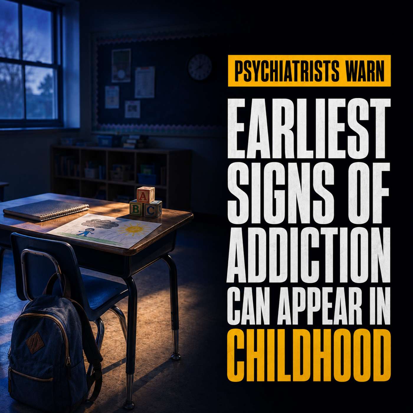The Earliest Signs of Addiction Can Appear in Childhood, Psychiatrists Warn