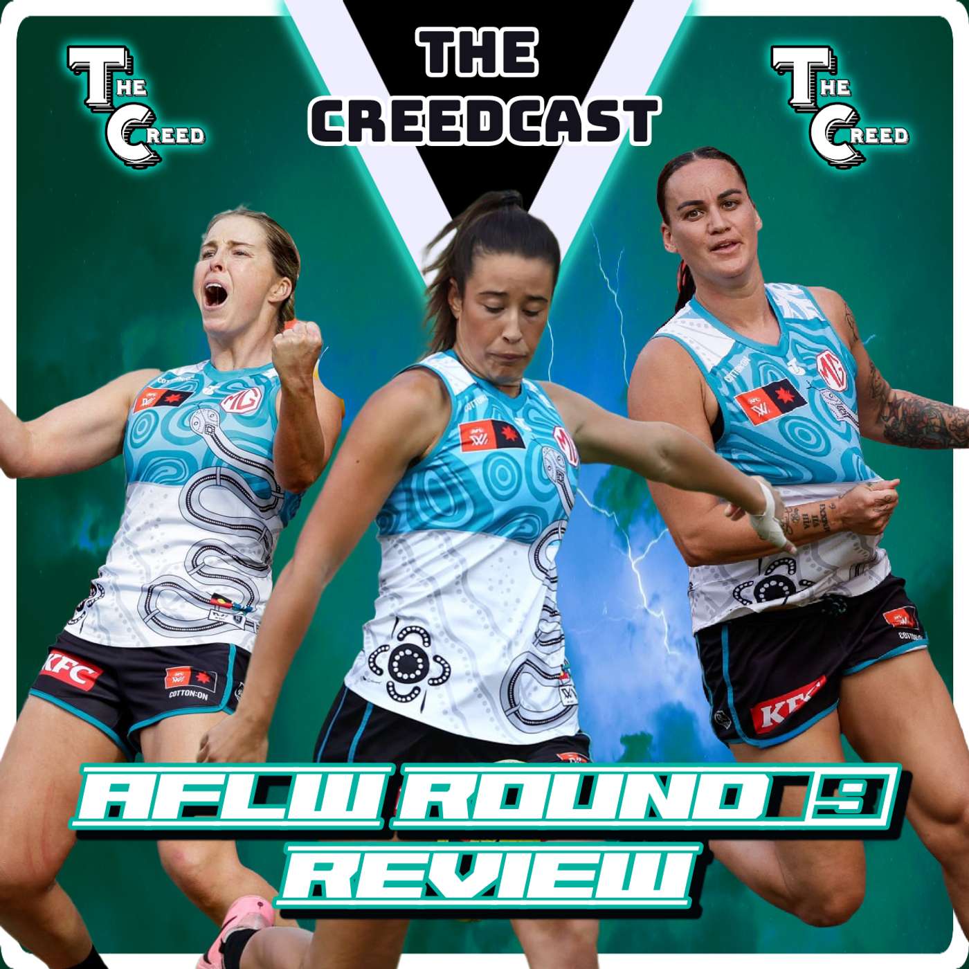⚡️ AFLW RD 9 REVIEW: 5 IN A ROWWWWW 🍐 episode artwork