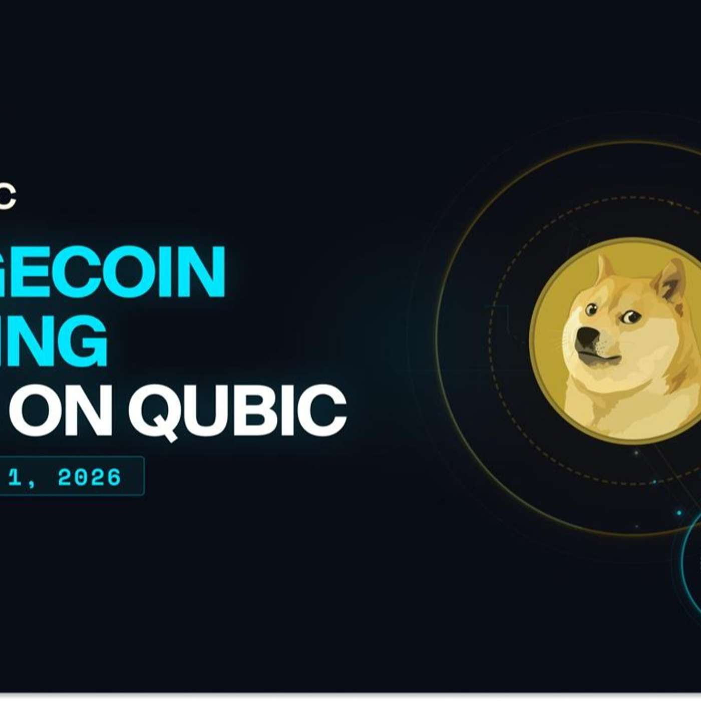 Qubic Is Now Mining Dogecoin on Its AI Compute Infrastructure
