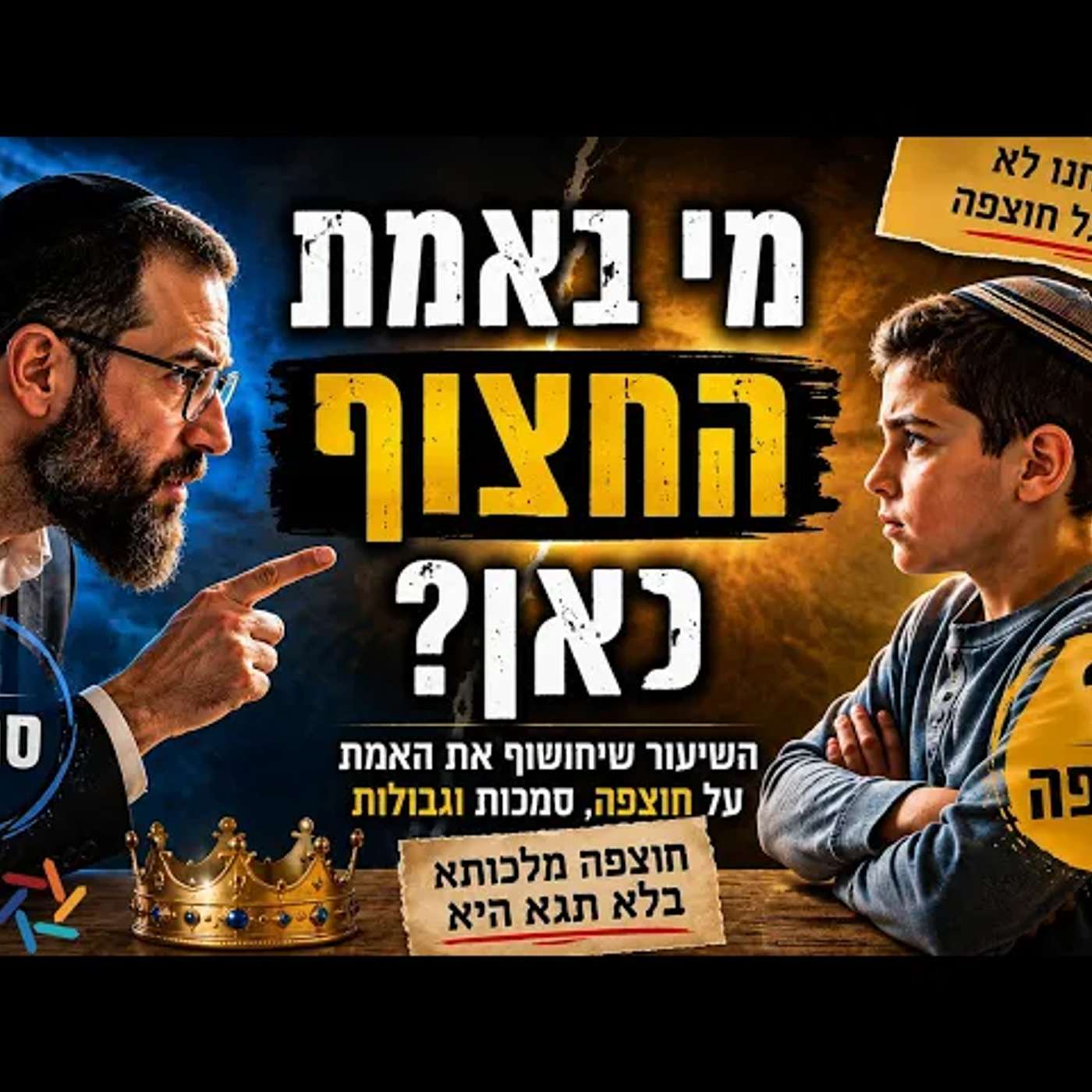 מי באמת החצוף כאן? השיעור שיגרום לכם לחשוב מחדש על חוצפה, סמכות, הורים, ילדים והגבול שביניהם באמת?! episode artwork