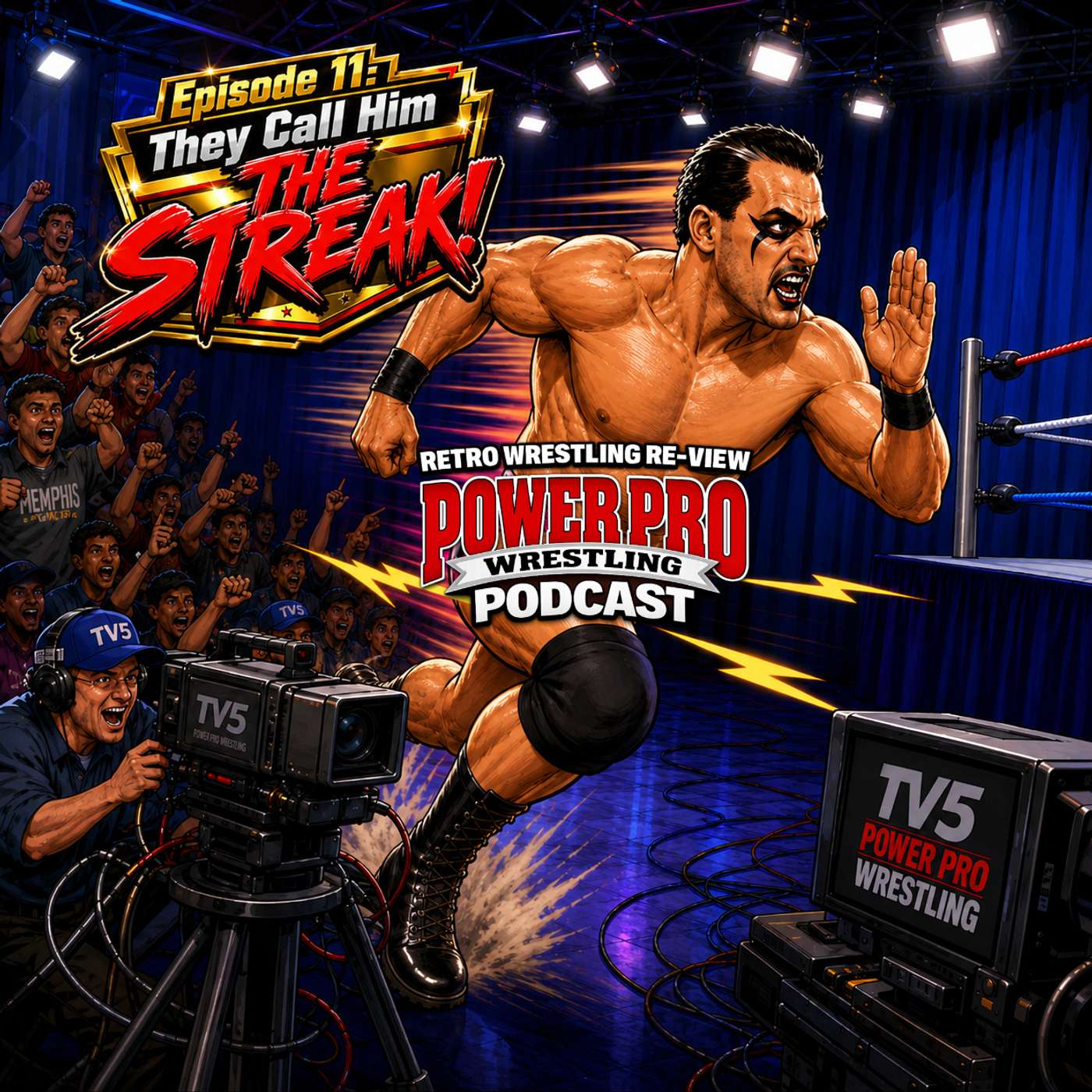 RWR Power Pro Wrestling Podcast Ep. 11 (6/27/98) They Call Him The Streak! episode artwork