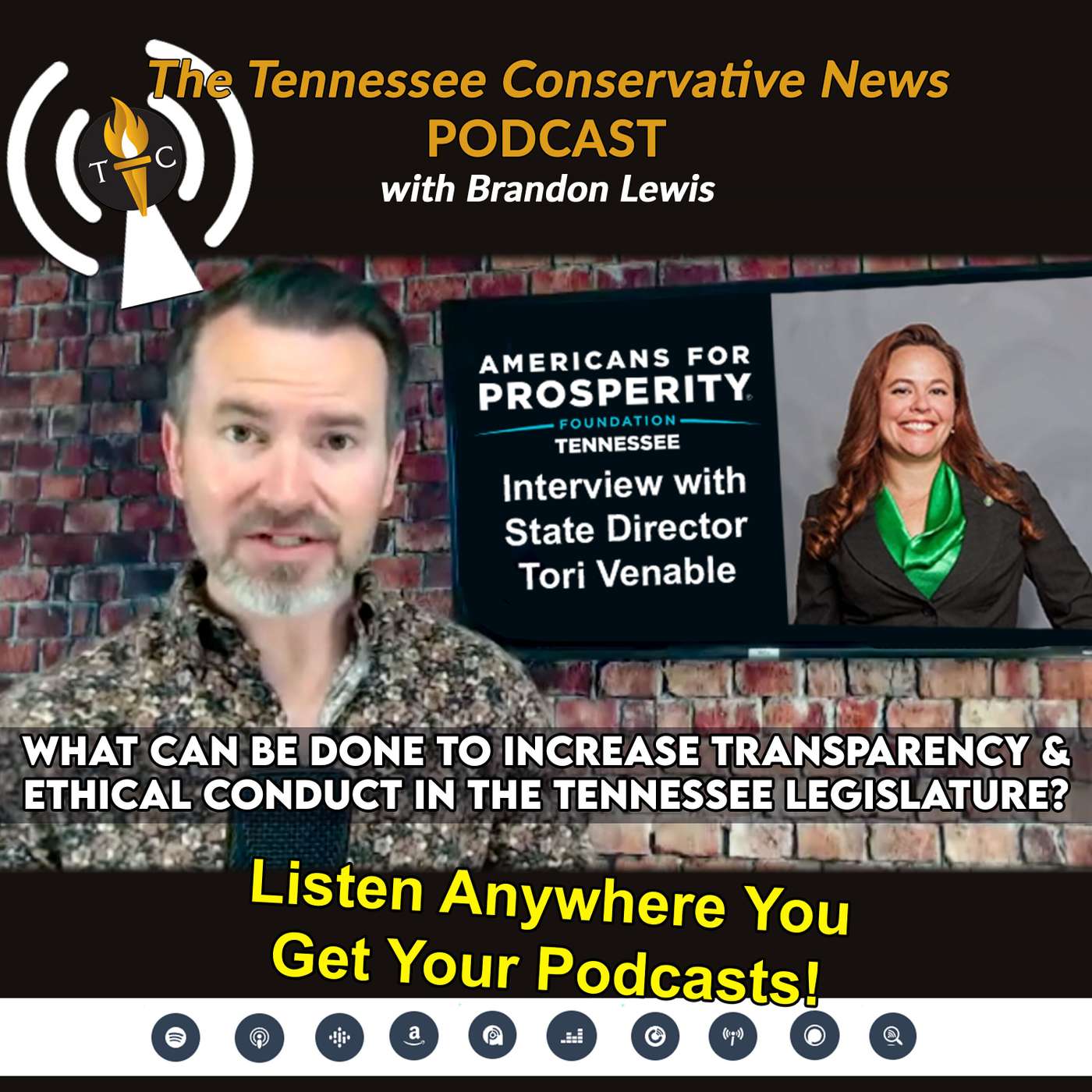 Tori Venable: What Can be Done to increase Transparency & Ethical conduct in the Tennessee Legislature?