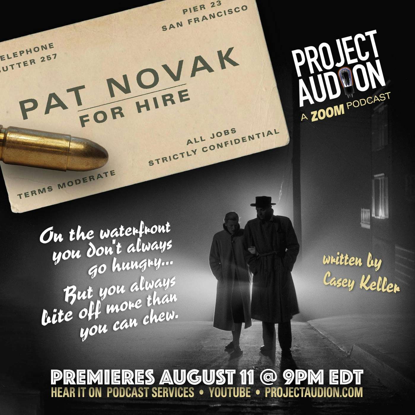 Project Audion Episode 43: Pat Novak for Hire: A Trunkful of Trouble episode artwork