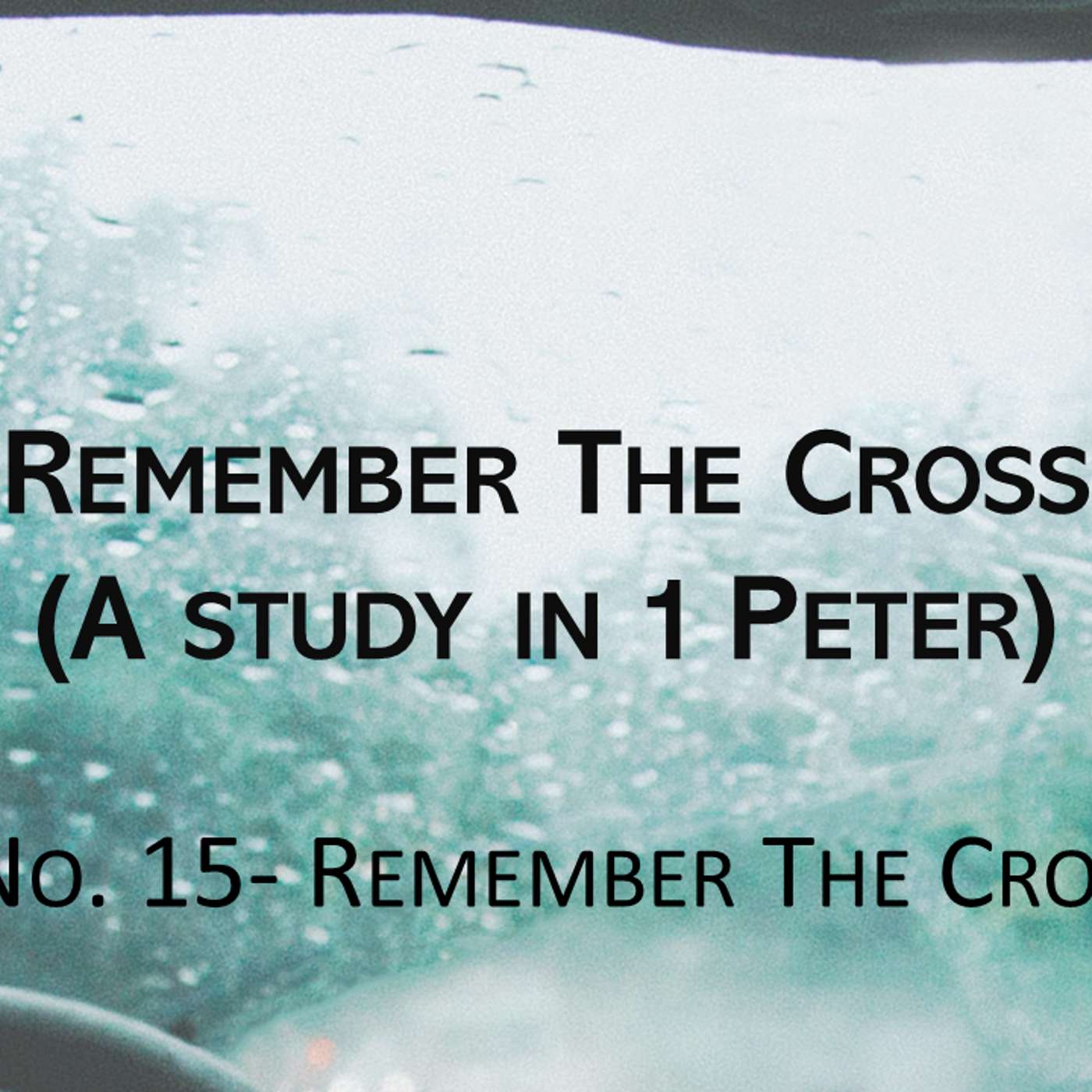 Remember The Cross (1 Peter) No.15- Remember The Cross