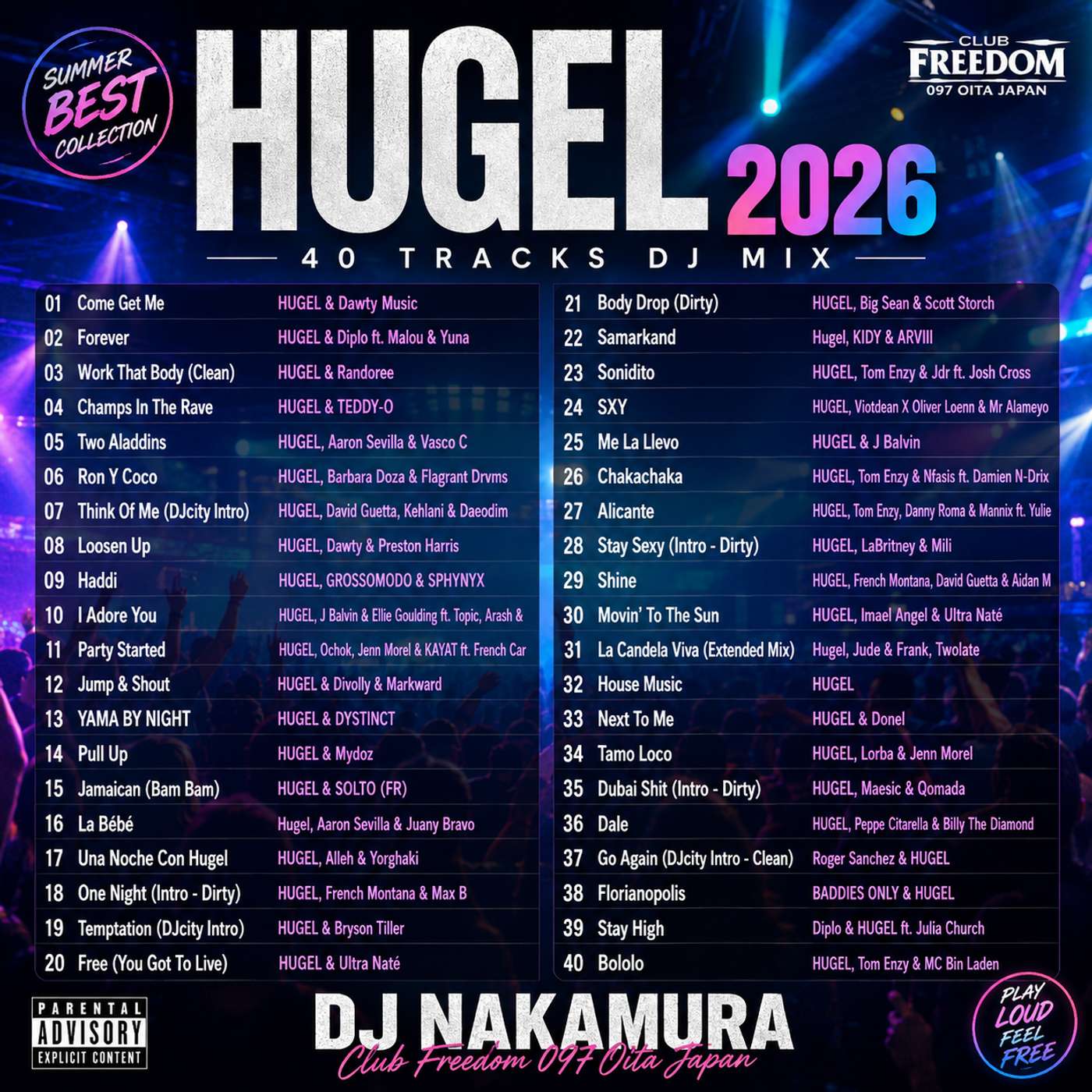 HUGEL 2026/DJ NAKAMURA episode artwork