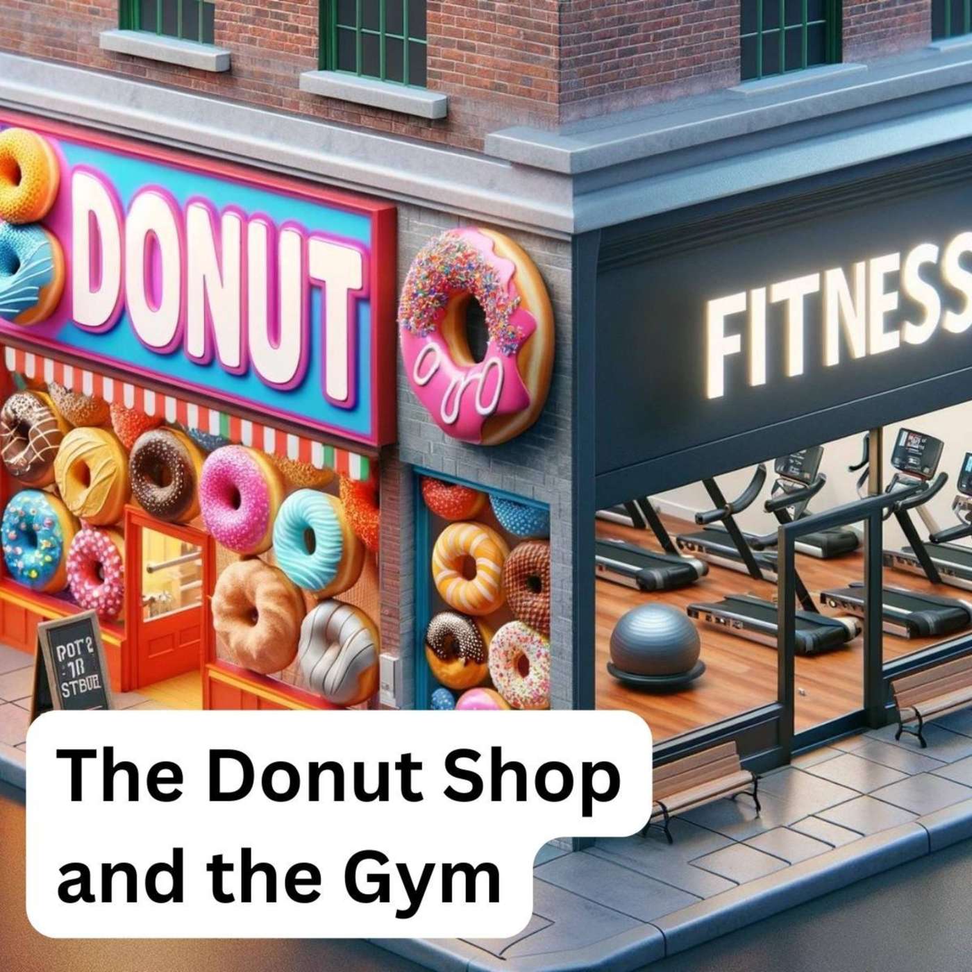Day 225 - The Donut Shop and the Gym episode artwork