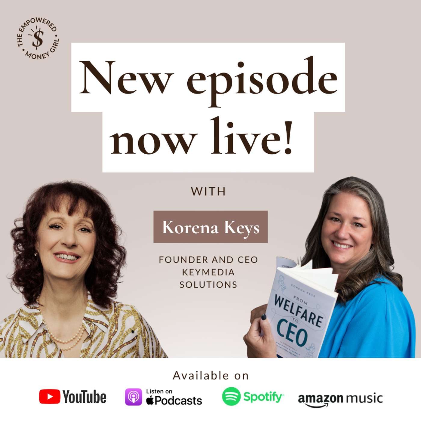 SE01EP38 - Empowering Women Through Financial Literacy | Korena Keys episode artwork