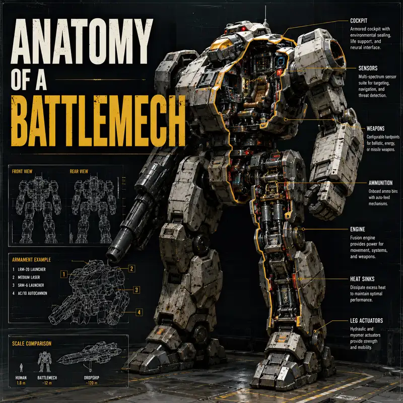 Anatomy of a BattleMech