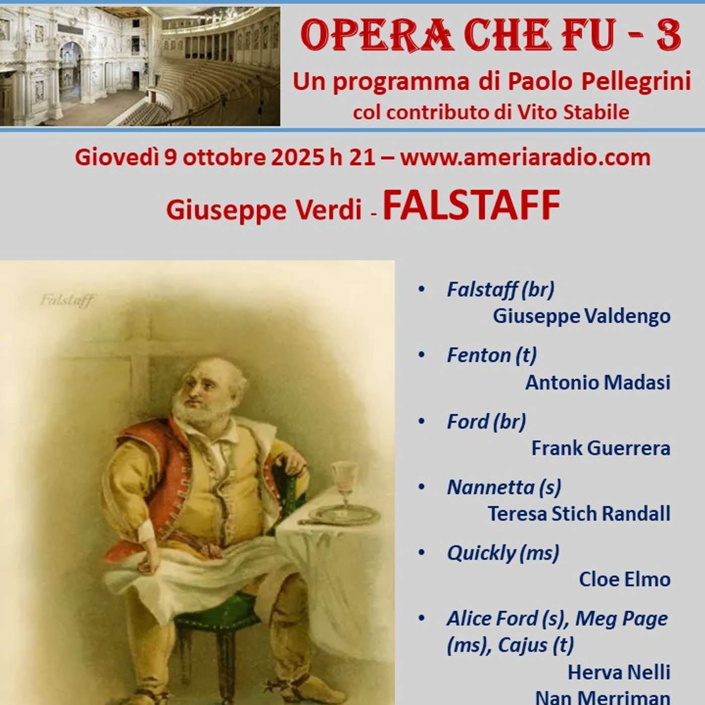 L'Opera che fu 3 - G. Verdi - Falstaff L'Opera che fu 3 - G. Verdi - Falstaff