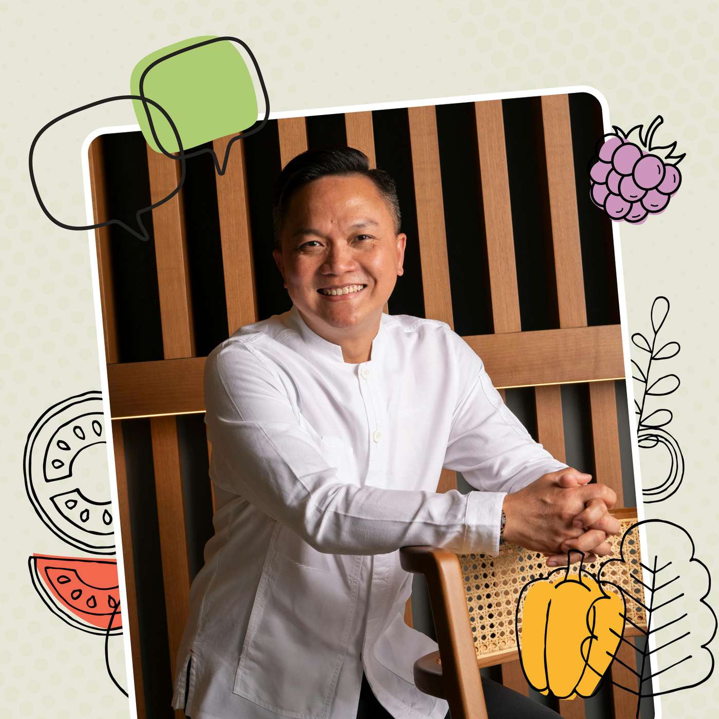 “Butter, soy sauce, yuzu, boom, done!” with Chef Reif Othman