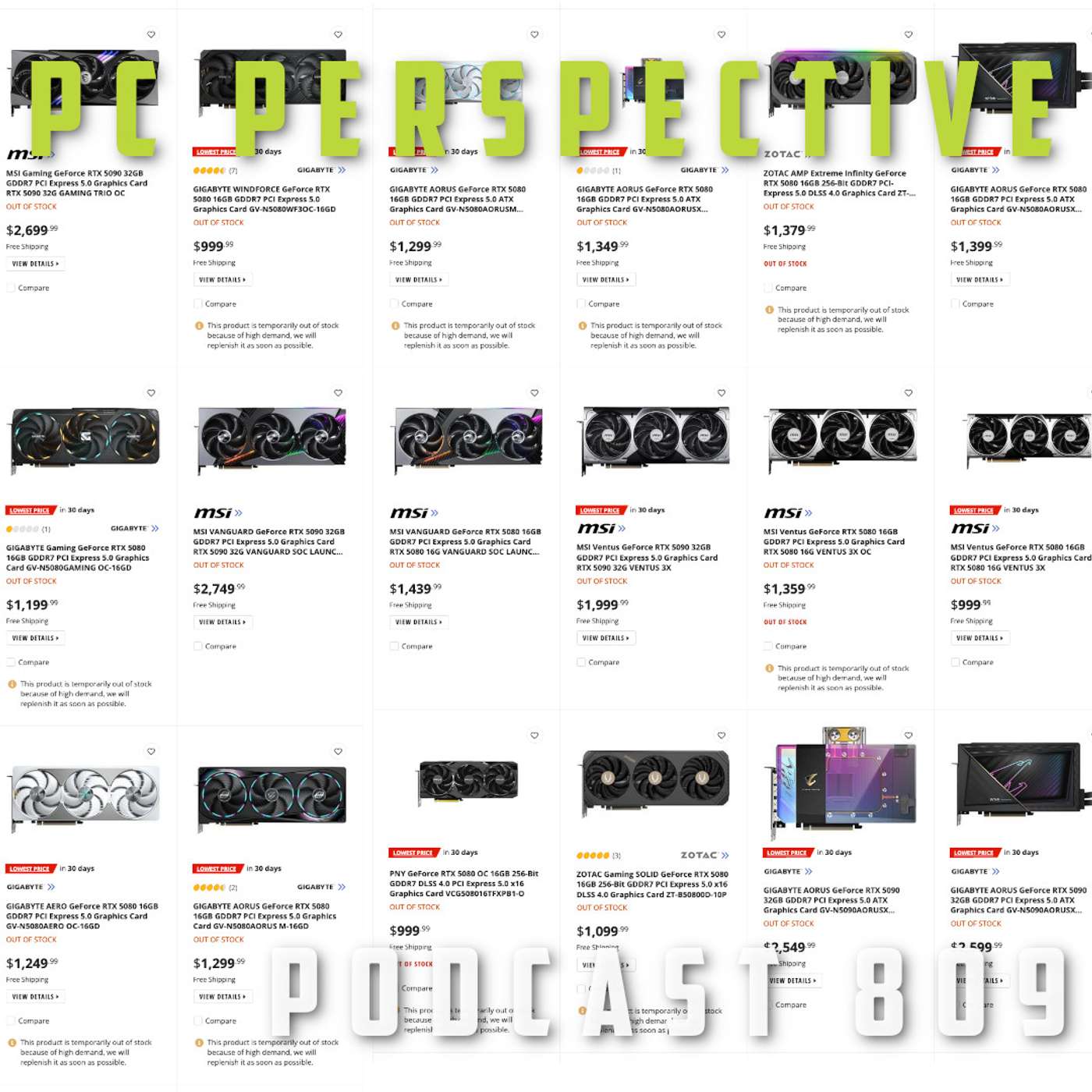 Podcast #809 - RX 9070 Release Date, X3D Rules, RTX 5070 Ti Leak, Lots of Quarterly Financials and AI Granny