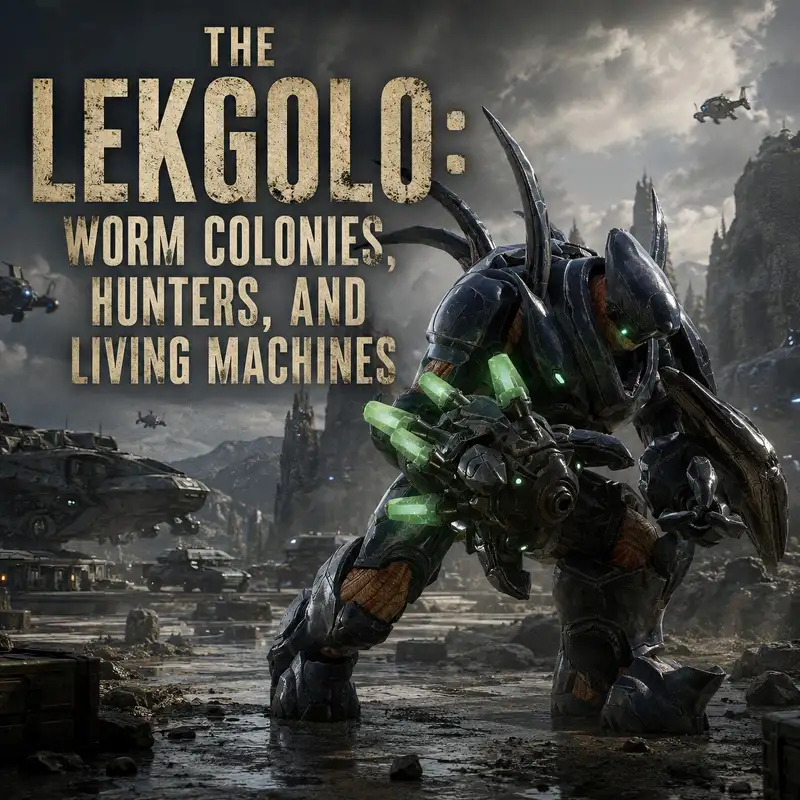 The Lekgolo: Worm Colonies, Hunters, and Living Machines