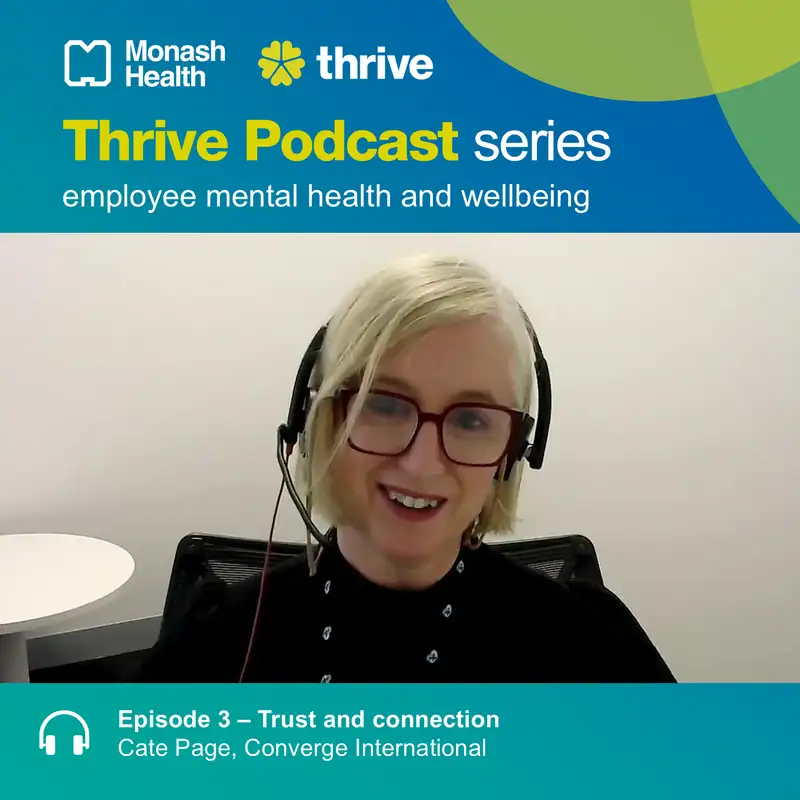Trust and connection with Cate Page, Chief Clinical Officer, Converge International