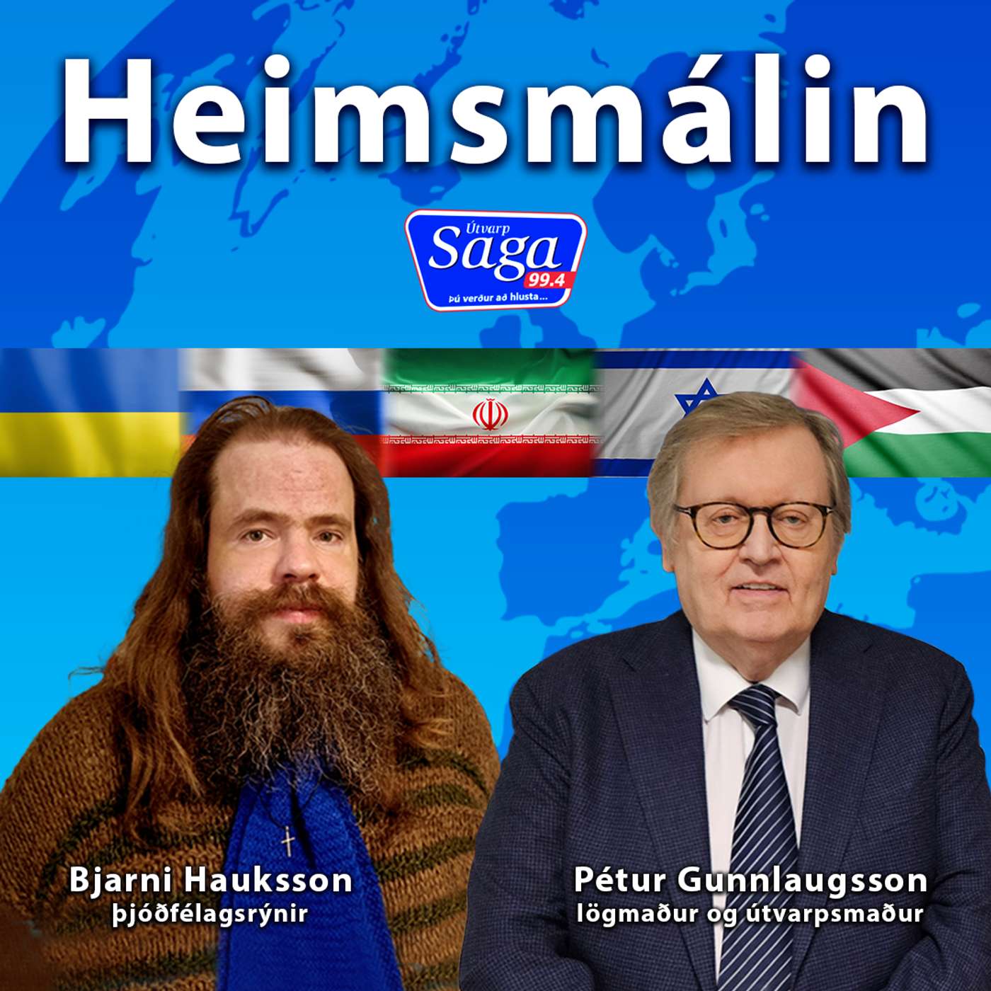 Bjarni Hauksson þjóðfélagsrýnir og sagnfræðingur - Nýjustu tíðindi frá Úkraínu og Rússlandi episode artwork