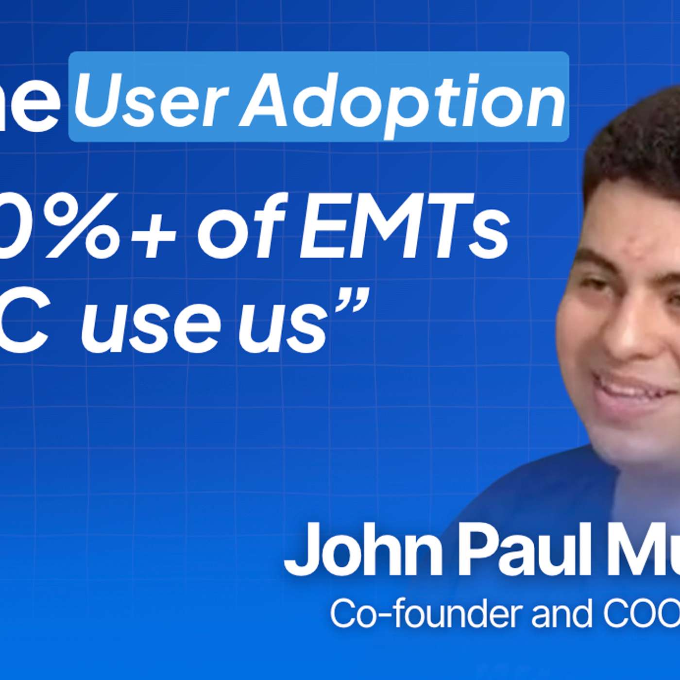 John Paul Mussalli: How One EMT's Scrappy Prototype Evolved Into an AI Tool That Won Over 20% of NYC's EMTs John Paul Mussalli: How One EMT's Scrappy Prototype Evolved Into an AI Tool That Won Over 20% of NYC's EMTs