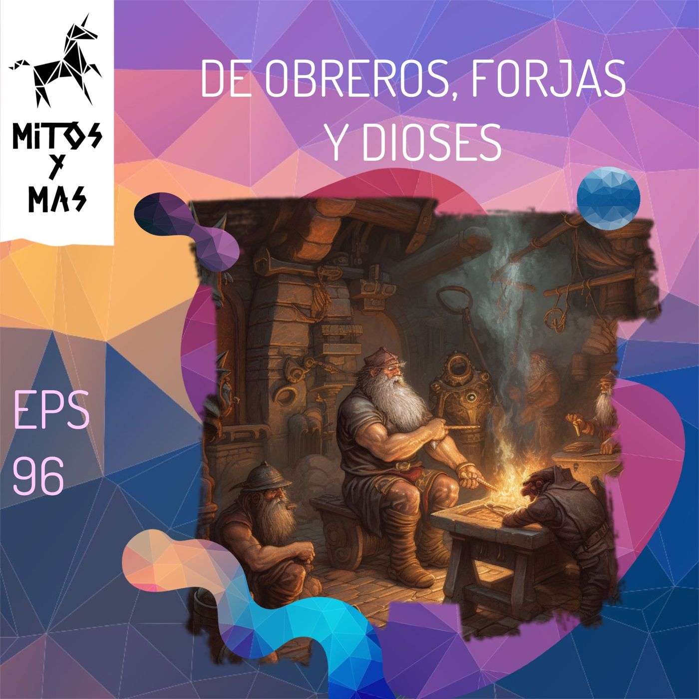 De obreros, armas y forjas. ¿Quién hizo las armas de los dioses?. episode artwork