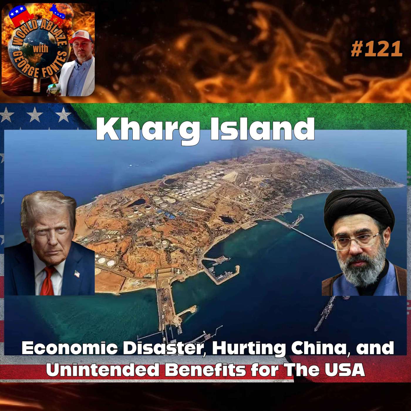 Kharg Island - Economic Disaster, Hurting China, and Unintended Benefits for The USA episode artwork