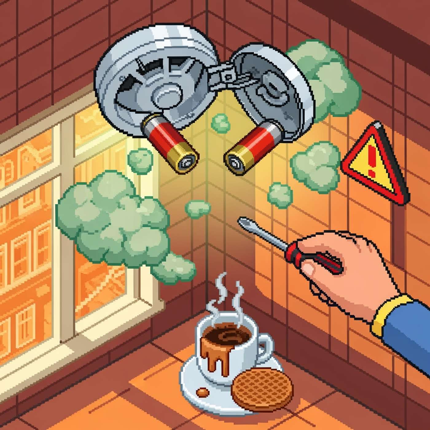 RD004 | Rookmelders wegooien, niet repareren RD004 | Rookmelders wegooien, niet repareren