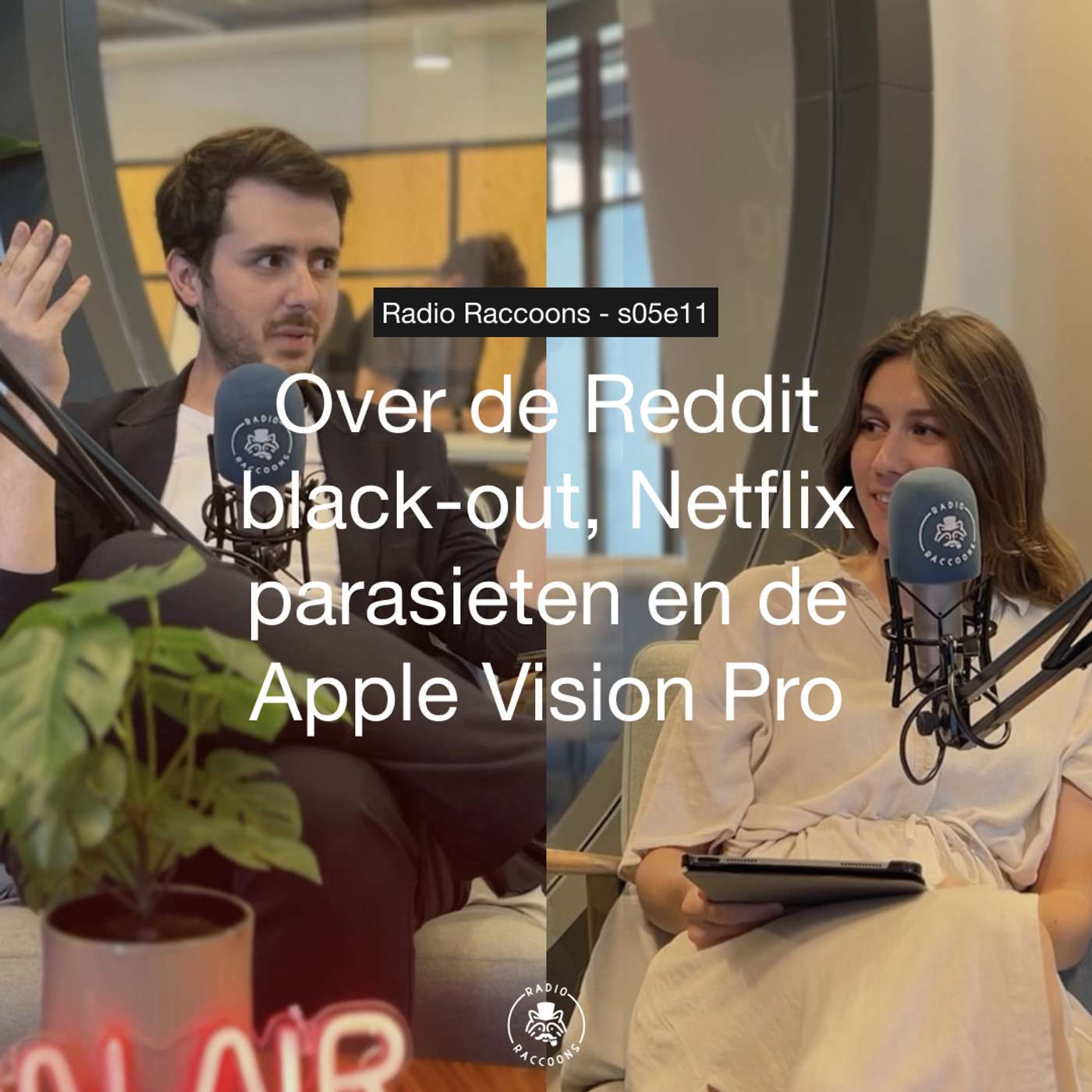 S05E11 - Over de Reddit black-out, Netflix parasieten en de Apple Vision Pro episode artwork