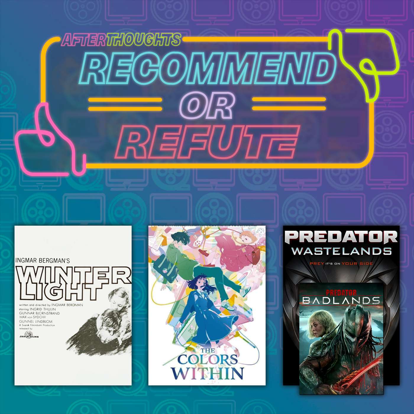 Recommend or Refute | Winter's Light (1963), The Colors Within (2024), Predator Wastelands (2025) Recommend or Refute | Winter's Light (1963), The Colors Within (2024), Predator Wastelands (2025)