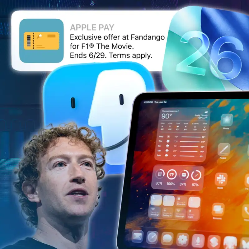 Apple Took F1 Too Far, iPadOS 26 Features, Are We All Just LLMs?